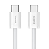 Baseus Superior Series ll USB-C - USB-C 30W 480Mb/s cable 1m - white