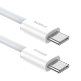 Baseus Superior Series ll USB-C - USB-C 30W 480Mb/s 2m kabel - hvid