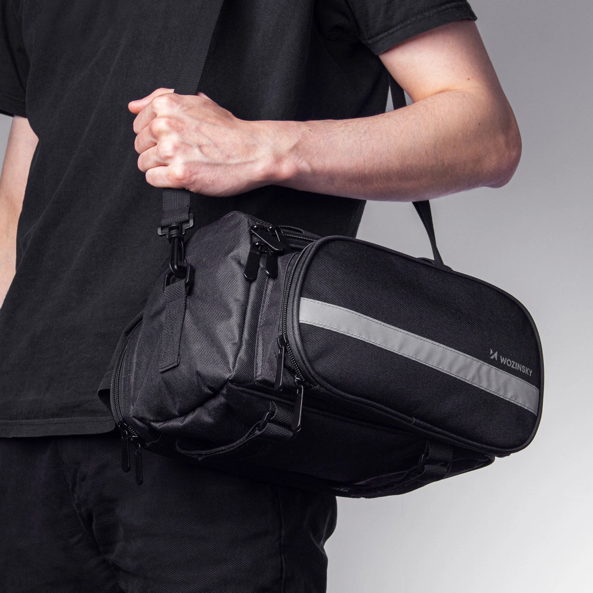 Wozinsky WBB36BK 27L cykeltaske - sort