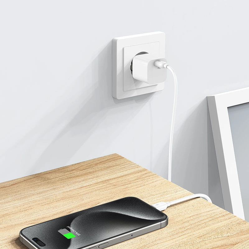 Wozinsky CMWCS USB-C PD 20W vægoplader - hvid