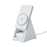 Choetech T600 15W 3in1 Induktiv opladningsstation - hvid