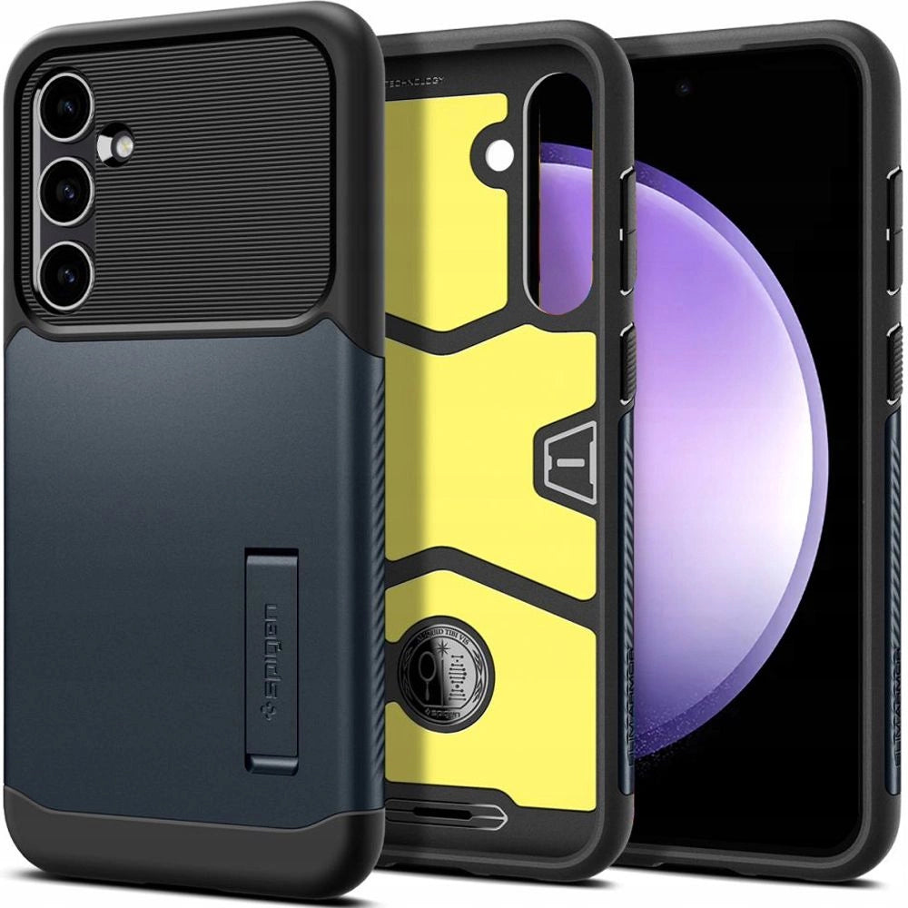 Spigen Slim Armor Case til Samsung Galaxy S23 FE - mørkblå