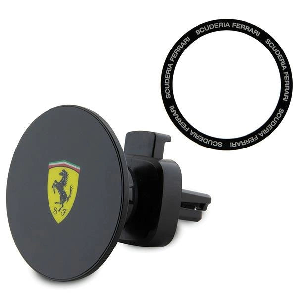 Ferrari FECHMMAK magnetisk holder til gitter sort/sort 2023 Collection MagSafe