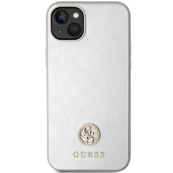 Guess GUHCP15MPS4DGPS iPhone 15 Plus 6.7" sølv/sølv hardcase Strass Metal Logo