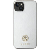 Guess GUHCP15MPS4DGPS iPhone 15 Plus 6.7" sølv/sølv hardcase Strass Metal Logo