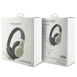 Guess Bluetooth on-ear headphones GUBH604GEMW brown/brown 4G Script