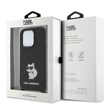 Karl Lagerfeld KLHCP15XSCBSCNK iPhone 15 Pro Max 6.7" hardcase black/black Crossbody Silicone Choupette