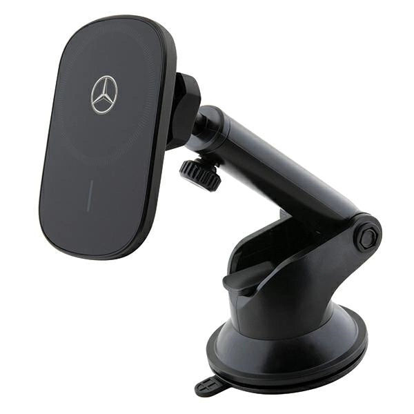 Mercedes MEWCCGSLK 15W induktionsholder til luftventil/glas sort/sort Silver Stars MagSafe