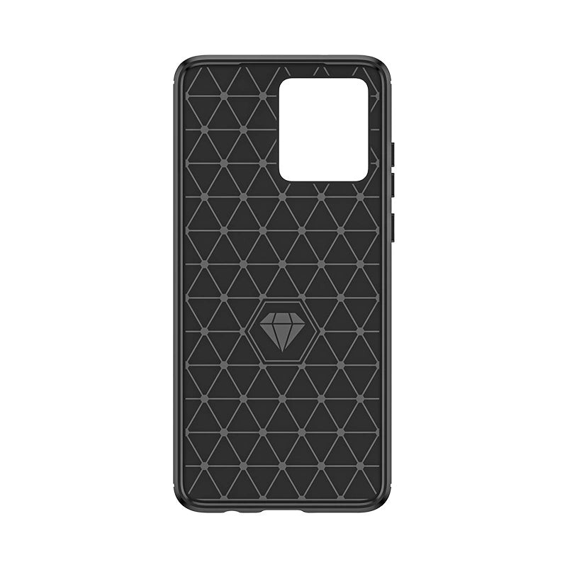 Carbon Case til Motorola Moto G84 - sort