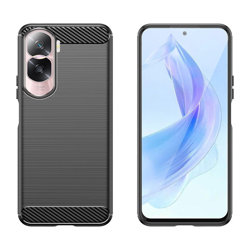 Carbon Case til Honor 90 Lite / X50i - sort