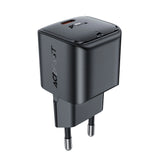 Acefast A77 Mini PD 30W GaN USB-C vægoplader - sort