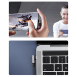 Ugreen US334 70645 USB-C (vinklet) / USB-C (ret) kabel 100W PD 2m - sort