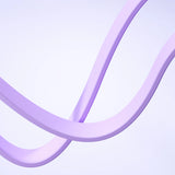 Joyroom Colorful Series S-A40 Kabel Retractable 3in1 USB-A - USB-C / Lightning / Micro USB 1m - Purple