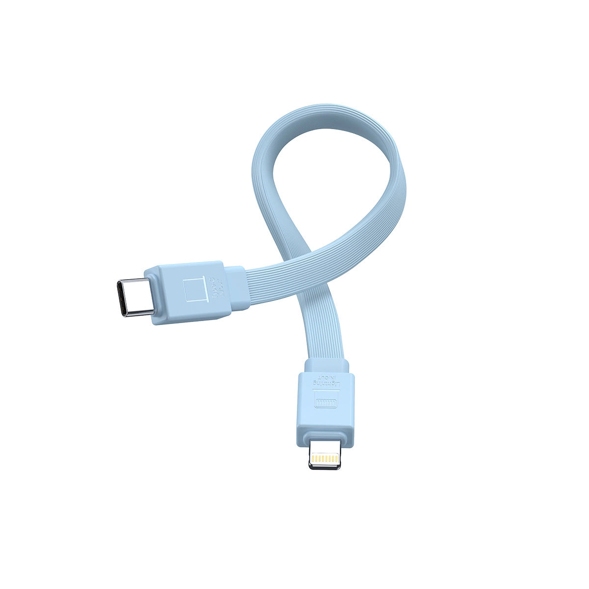 Powerbank Joyroom JR-PBM01 magnetisk 10000mAh 20W med stativ + Lightning kabel - USB-C - blå