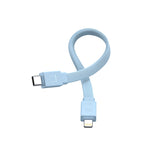 Powerbank Joyroom JR-PBM01 magnetisk 10000mAh 20W med stativ + Lightning kabel - USB-C - blå
