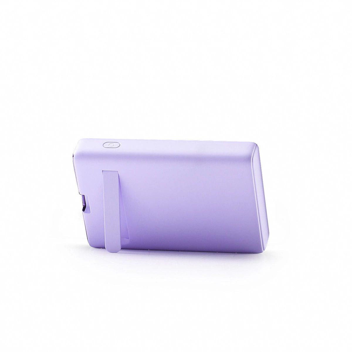 Powerbank Joyroom JR-PBM01 magnetisk 10000mAh 20W med stativ + Lightning kabel - USB-C - lilla