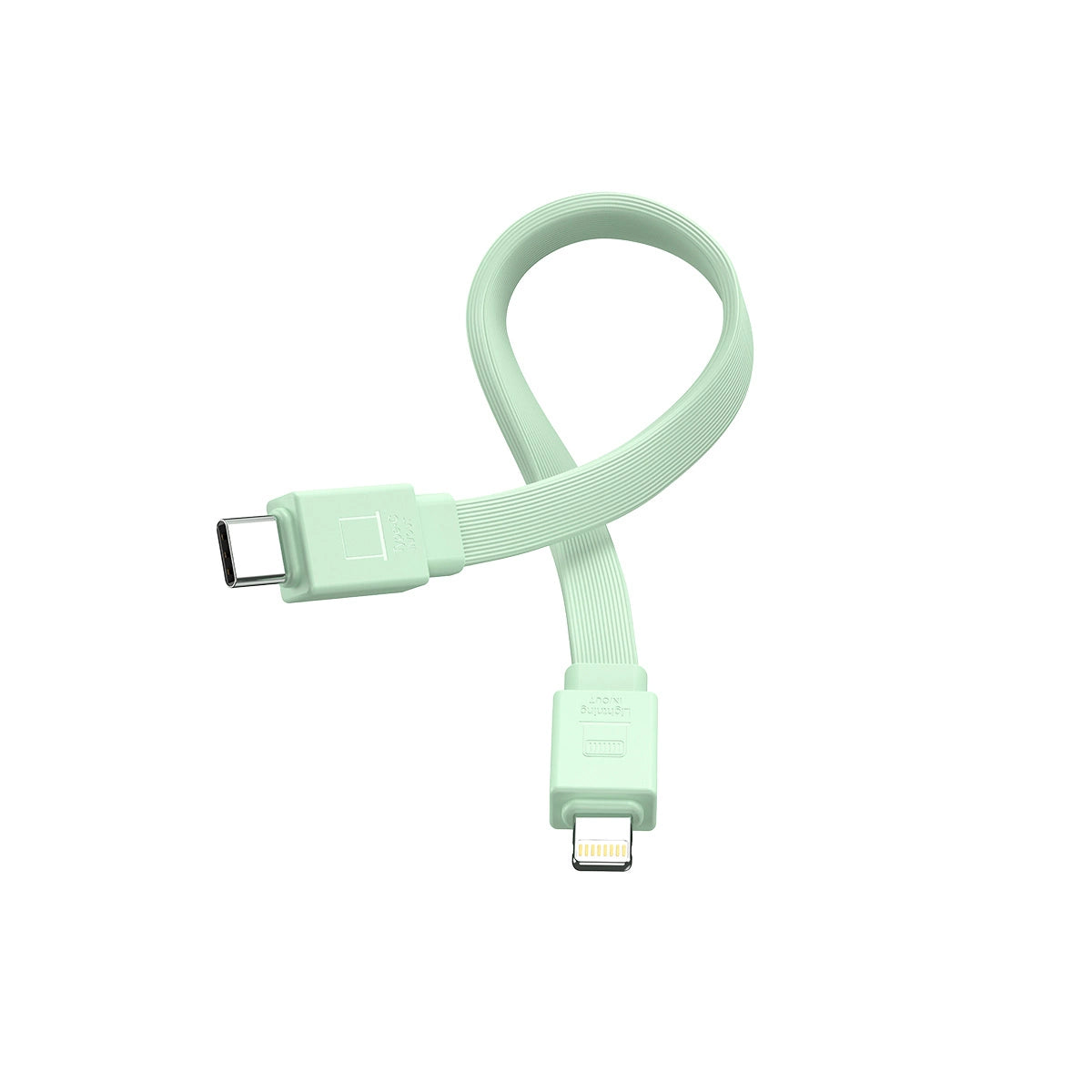 Powerbank Joyroom JR-PBM01 magnetisk 10000mAh 20W med stativ + Lightning kabel - USB-C - grøn