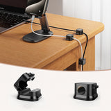 Joyroom JR-ZS368 magnetisk kabelorganisator - sort (3 st.)