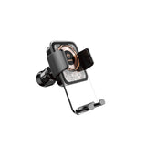 Dudao F19 klemme bilholder med 15W induktiv oplader - sort
