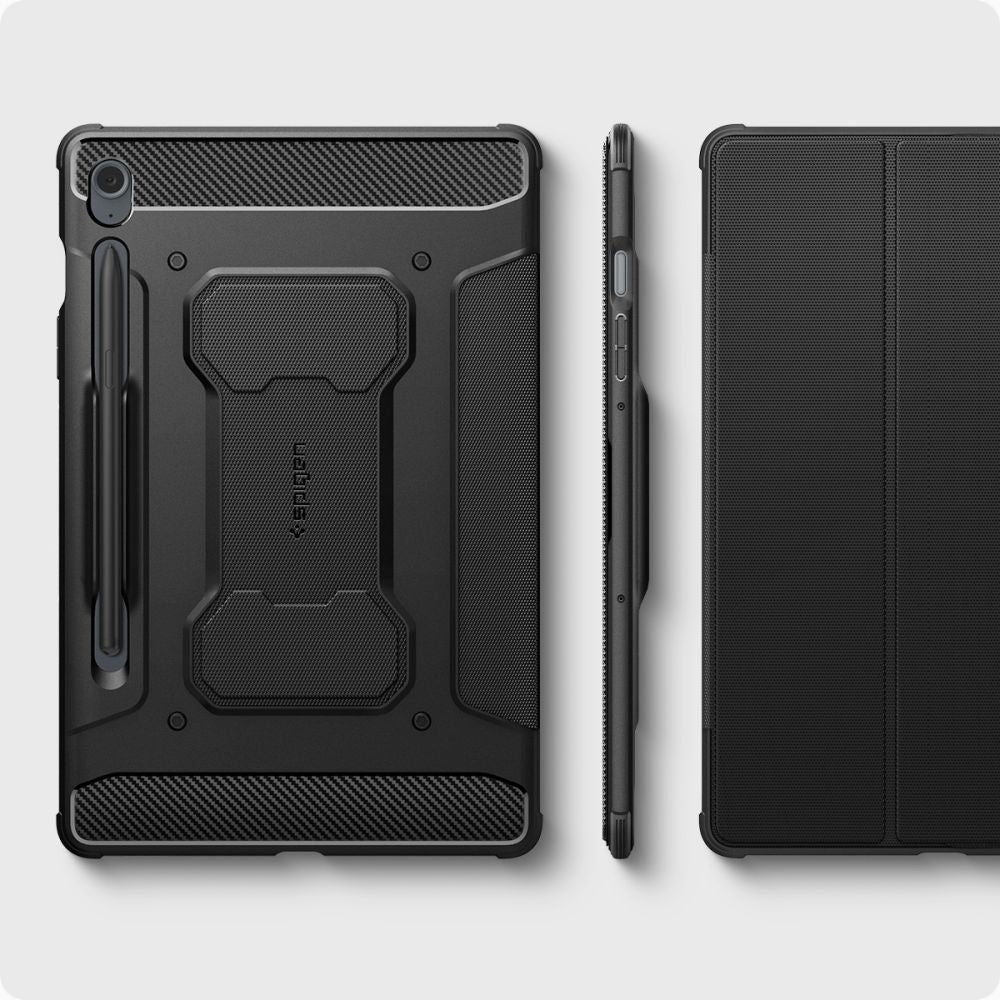 Spigen Rugged Armor Pro case for Samsung Galaxy Tab S9 FE 10.9'' X510 / X516B - black