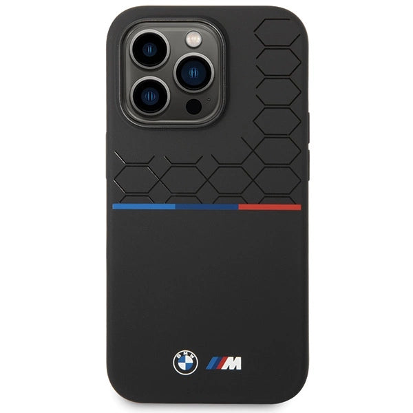 BMW silikone mønster iPhone 15 Pro Max Case - sort