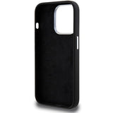 BMW Signature Liquid Silicone MagSafe-foder for iPhone 15 Pro - sort