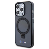 BMW Ring Stand M Collection MagSafe Case til iPhone 15 Pro - sort