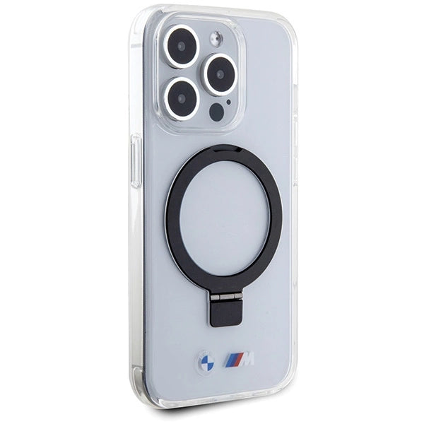BMW Ring Stand M Collection MagSafe Case til iPhone 15 Pro - klar