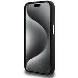 BMW Signature Liquid Silicone MagSafe-foder for iPhone 15 Pro Max - sort