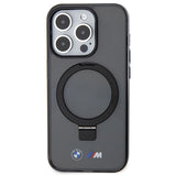 BMW Ring Stand M Collection MagSafe-hylster til iPhone 15 Pro Max - sort