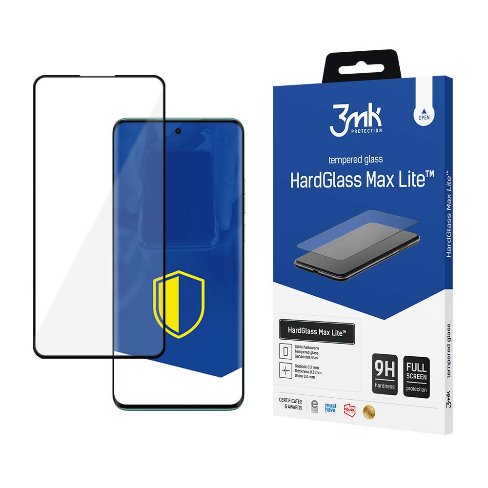 9H 3mk HardGlass Max LiteTM glas til Motorola Edge 40 Neo