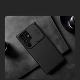 Nillkin CamShield Pro Armored Case med kamerabeskytter til Samsung Galaxy S24 Ultra - sort