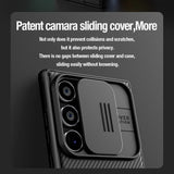 Nillkin CamShield Pro Armored Case med kamerabeskytter til Samsung Galaxy S24 Ultra - sort