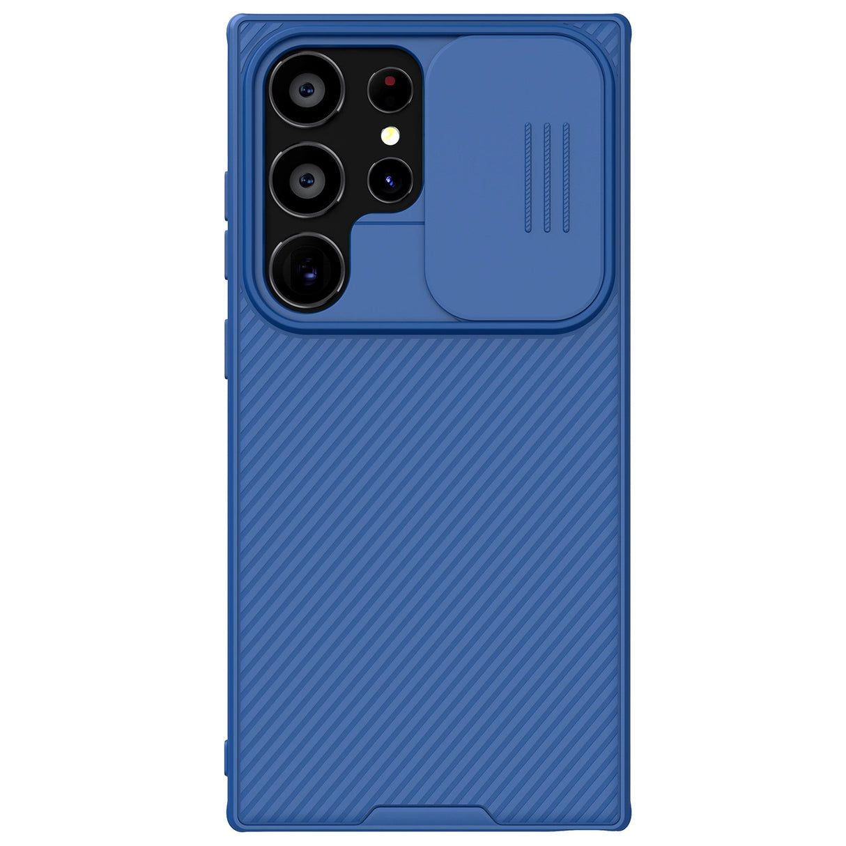 Nillkin CamShield Pro pansret kuffert med kamera beskytter til Samsung Galaxy S24 Ultra - blå