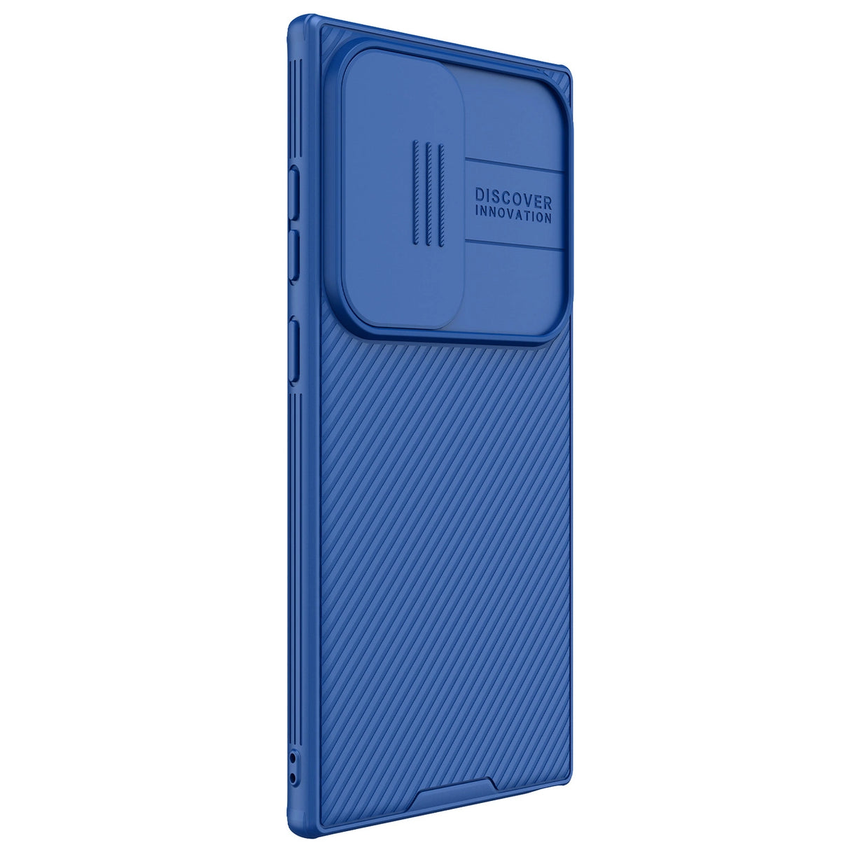 Nillkin CamShield Pro pansret kuffert med kamera beskytter til Samsung Galaxy S24 Ultra - blå