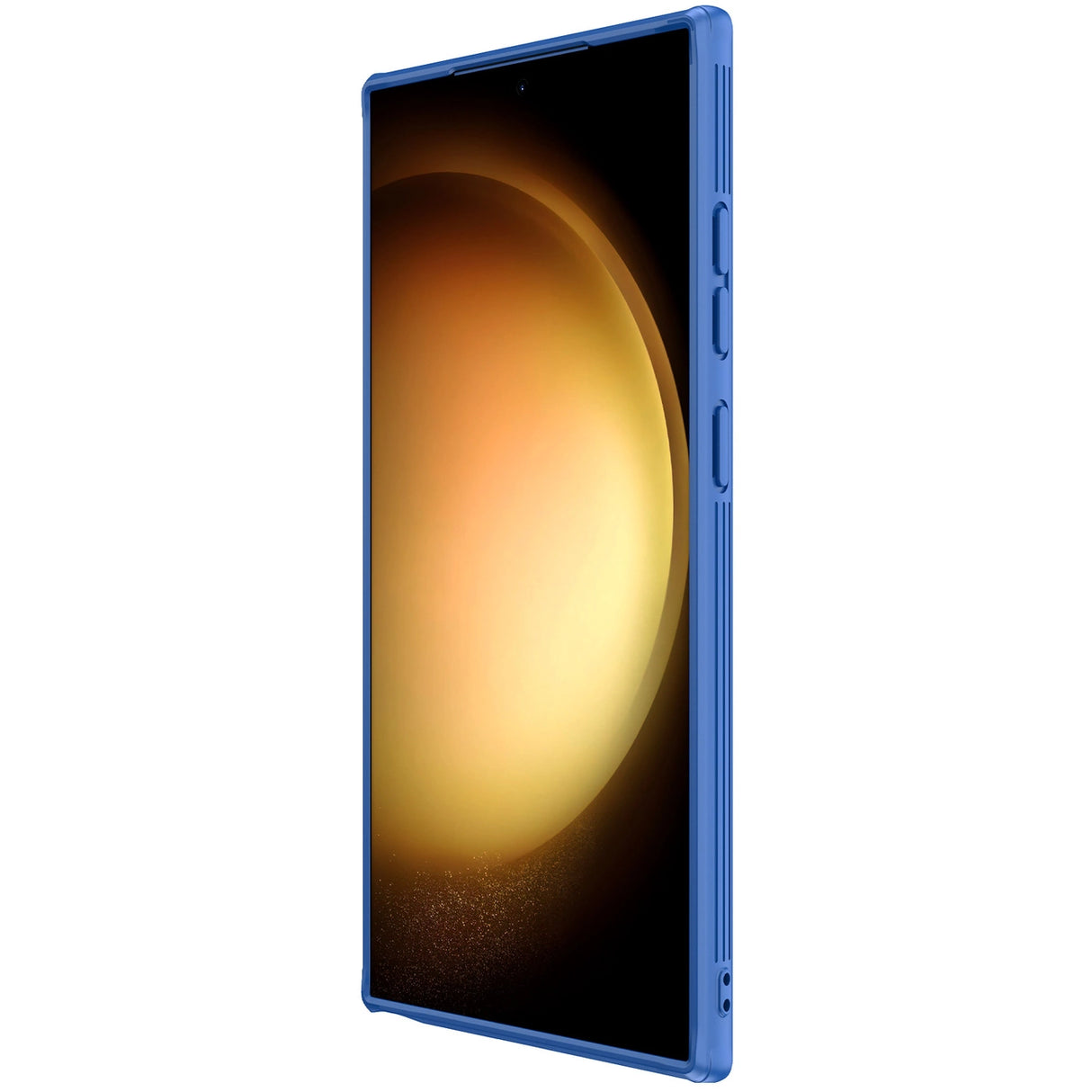 Nillkin CamShield Pro pansret kuffert med kamera beskytter til Samsung Galaxy S24 Ultra - blå