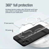 Nillkin Nature Pro pansret kuffert med magnetisk ring til Samsung Galaxy S24 - hvid