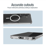 Nillkin Nature Pro pansret kuffert med magnetisk ring til Samsung Galaxy S24 - hvid