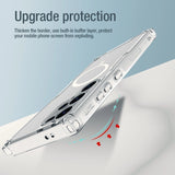 Nillkin Nature Pro pansret kuffert med magnetisk ring til Samsung Galaxy S24 Ultra - hvid