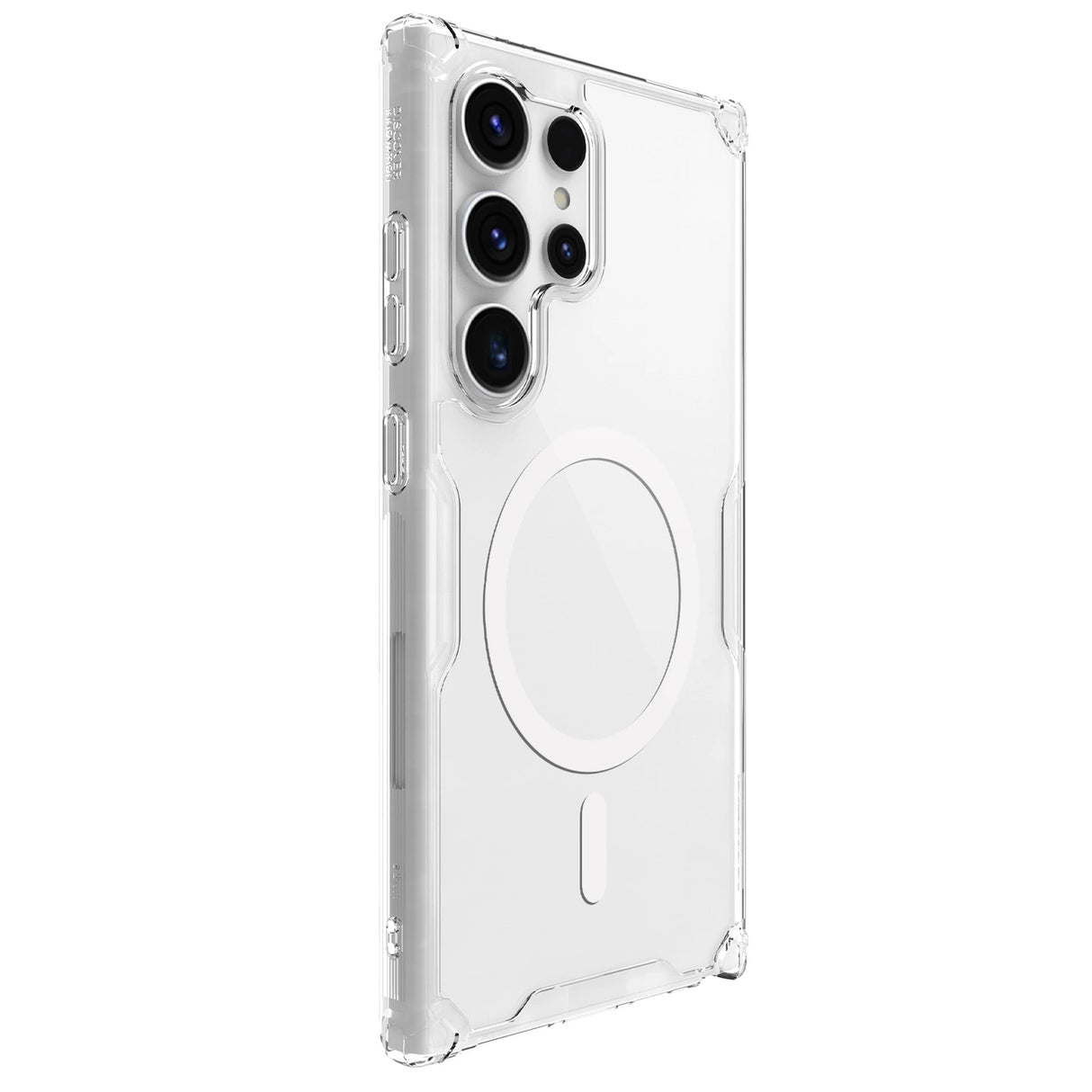 Nillkin Nature Pro pansret kuffert med magnetisk ring til Samsung Galaxy S24 Ultra - hvid