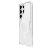 Nillkin Nature Pro pansret kuffert med magnetisk ring til Samsung Galaxy S24 Ultra - hvid
