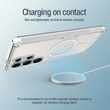 Nillkin Nature Pro pansret kuffert med magnetisk ring til Samsung Galaxy S24 Ultra - hvid