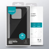 Nillkin Super Frosted Shield Pro forstærket etui til Xiaomi 14 Pro - sort