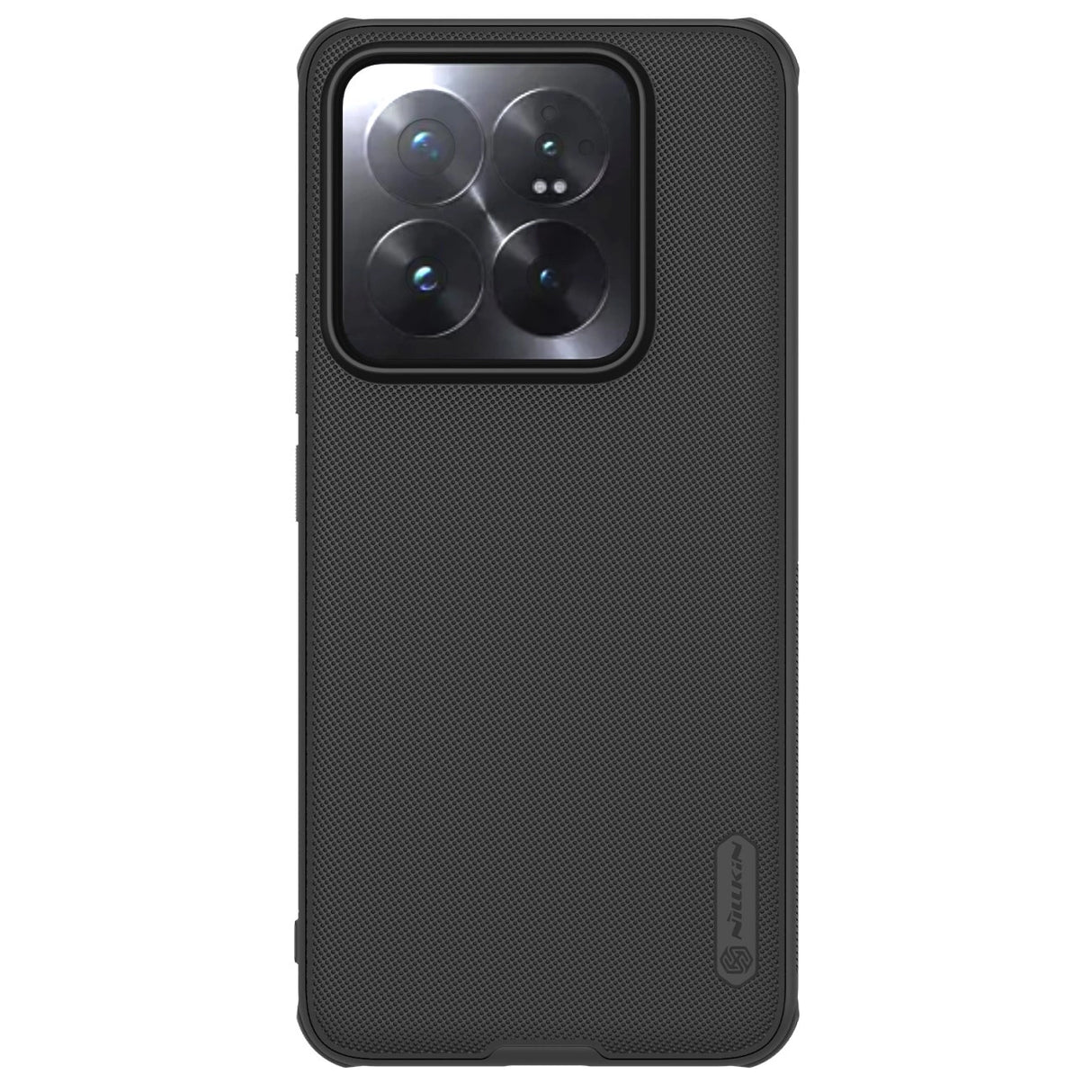 Nillkin Super Frosted Shield Pro forstærket etui til Xiaomi 14 Pro - sort