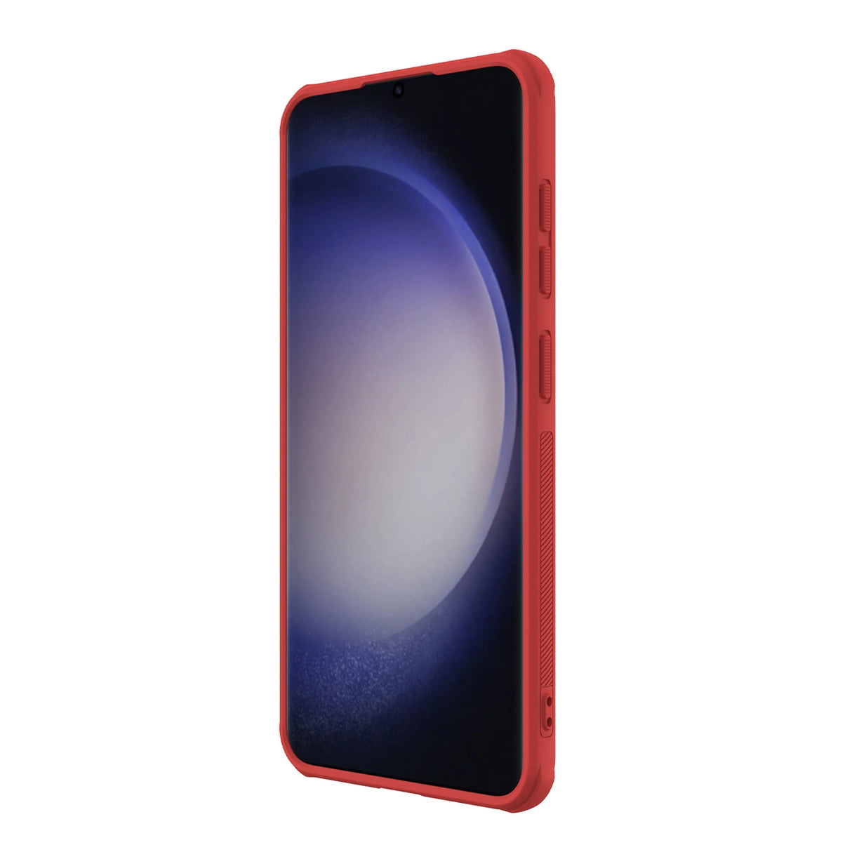 Nillkin Super Frosted Shield Pro pansret kuffert til Samsung Galaxy S24 - rød