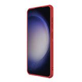 Nillkin Super Frosted Shield Pro pansret kuffert til Samsung Galaxy S24 - rød
