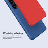 Nillkin Super Frosted Shield Pro pansret kuffert til Samsung Galaxy S24+ - rød
