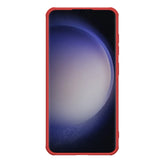 Nillkin Super Frosted Shield Pro pansret kuffert til Samsung Galaxy S24+ - rød