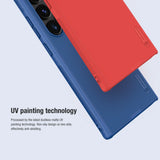 Nillkin Super Frosted Shield Pro pansret kuffert til Samsung Galaxy S24 Ultra - sort