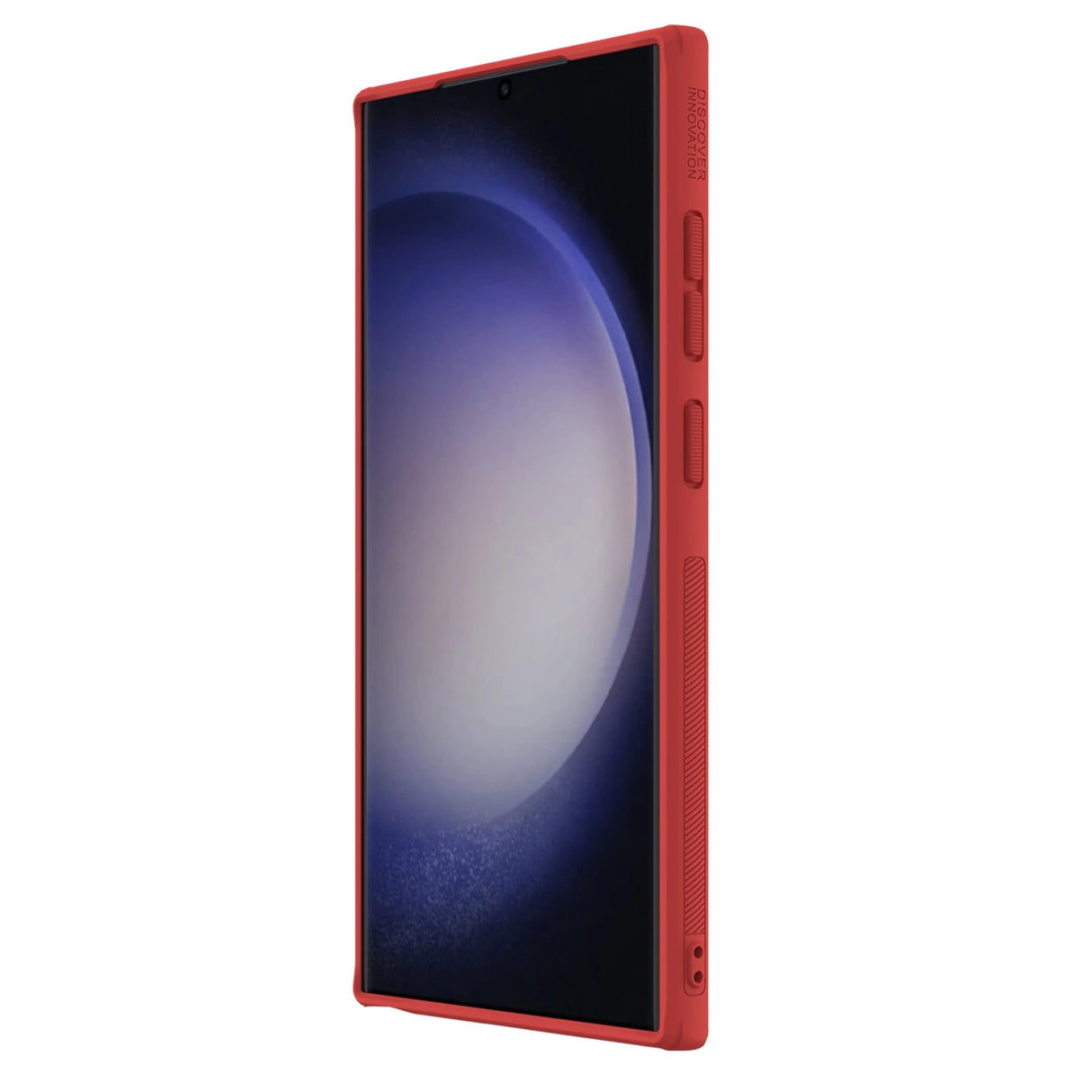 Nillkin Super Frosted Shield Pro pansret kuffert til Samsung Galaxy S24 Ultra - rød